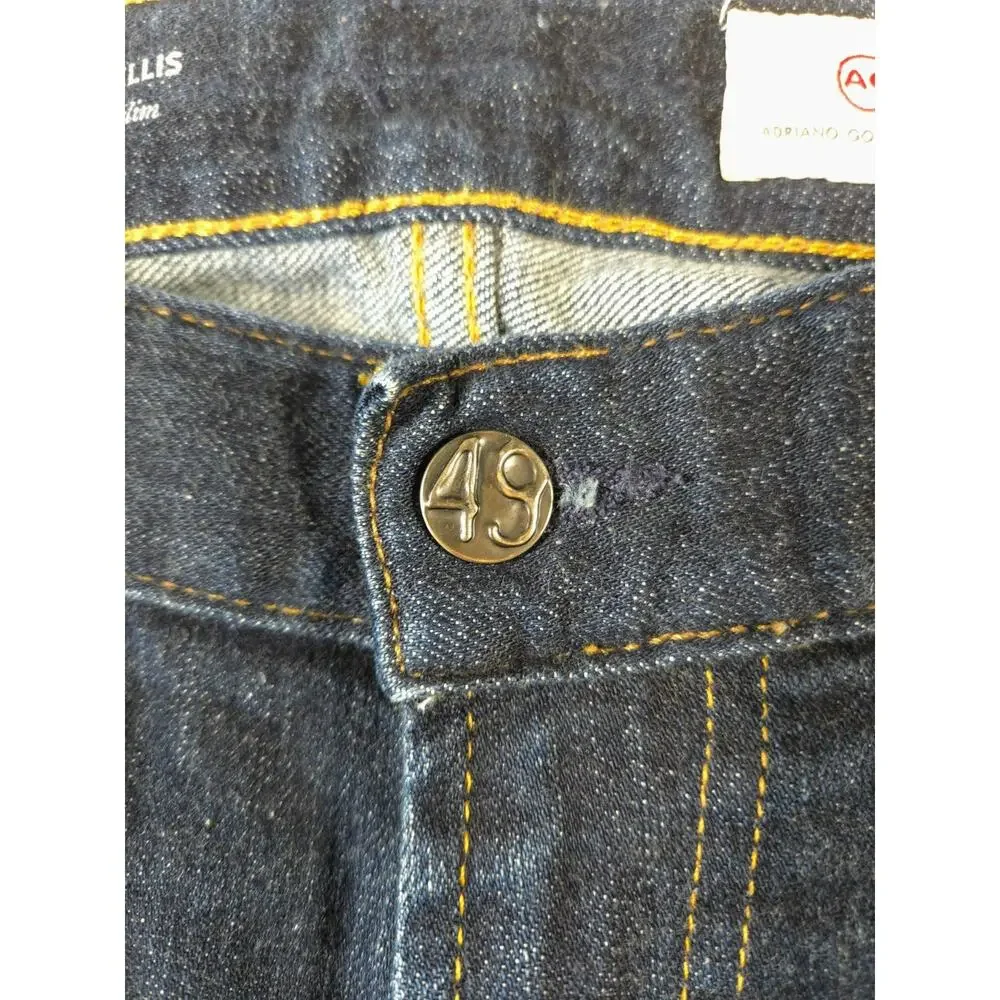 AG Adriano Goldschmied The Tellis Jeans Mens 34x34 Dark Wash Modern Slim Fit